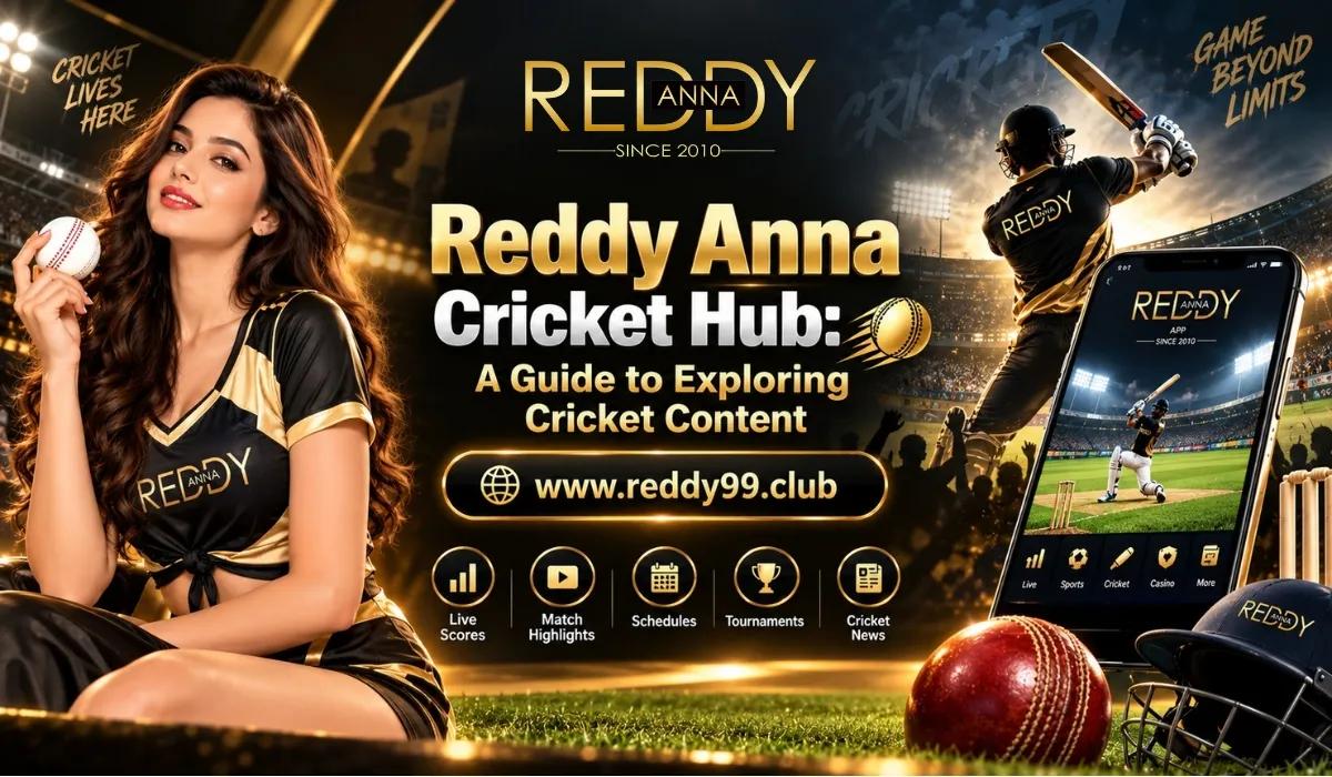 Reddy Anna Cricket Hub: A Guide to Exploring Cricket Content